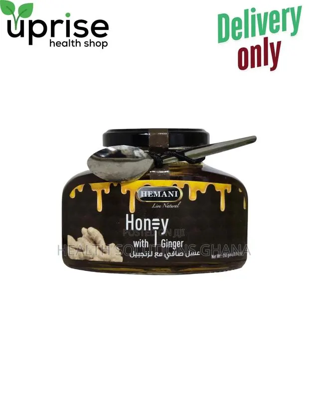 Hemani Honey With Ginger – 250g (Pay After Delivery) · Photo 1