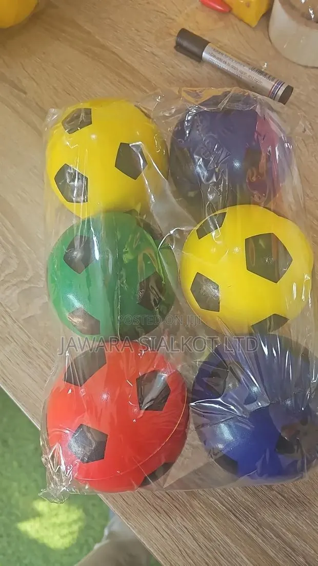 Foam Balls Pack of 06 Mini Soft Balll · Photo 2