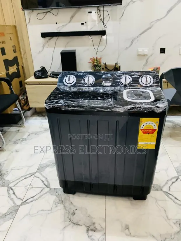 Limited Stock Nasco NAS-07-TW 7kg Semi Auto Twin Tub Washing Machine · Photo 1