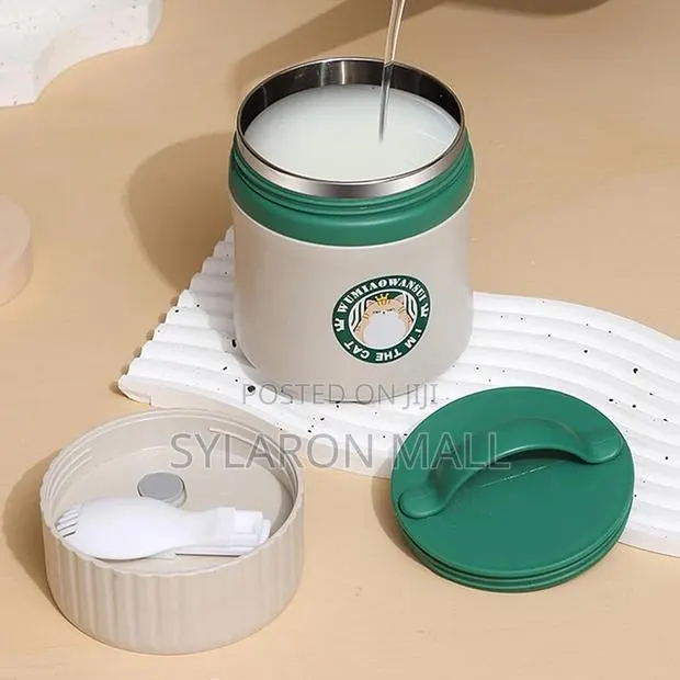 Thermal Food Jar With Spoon · Photo 1