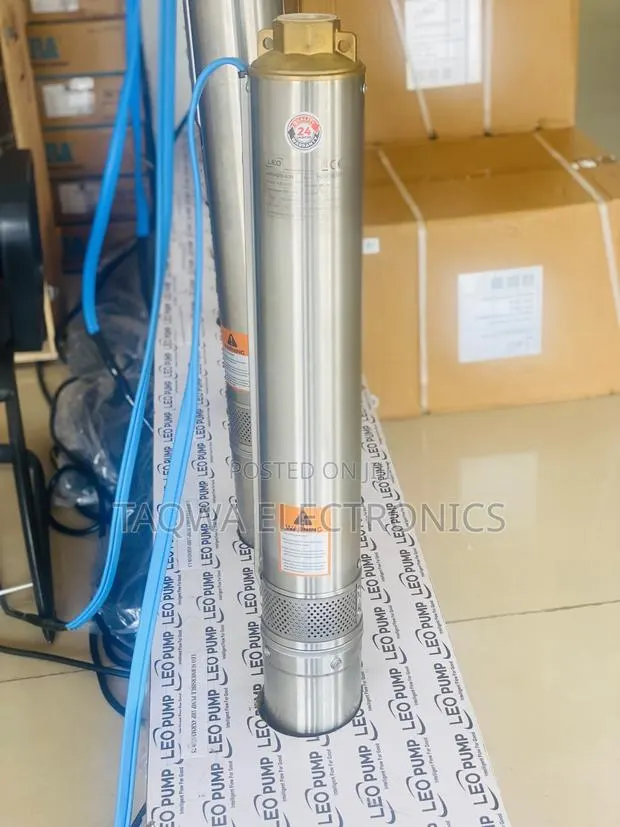 Pure Stainless Leo 1.5hp Borehole Pump · Photo 1