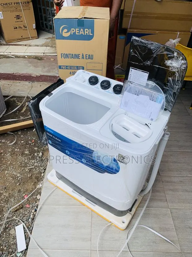 Limited Stock Midea 7.0kg Semi Auto Washing Machine Mf100w70/W-Gh · Photo 1
