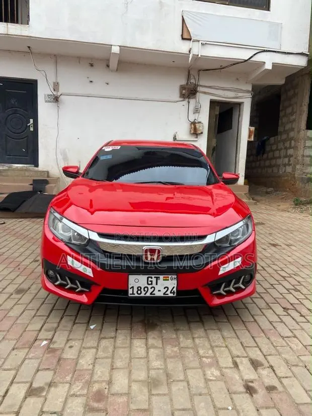 Honda Civic EX 4dr Sedan (2.0L 4cyl) 2017 Red · Photo 1