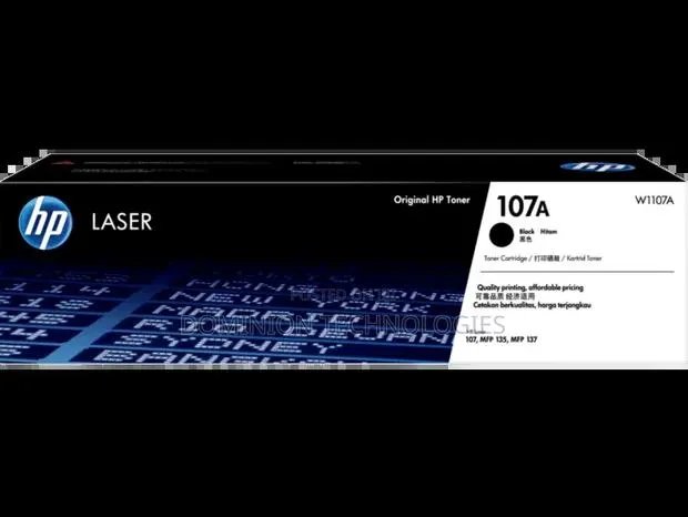 Hp 107a Original Black Toner · Photo 1