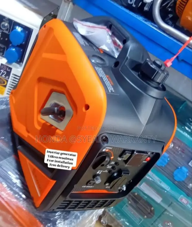 Ecocycle Energy Ecoolmax Inverter 7kva 8000watt Petrol 7kva · Photo 1