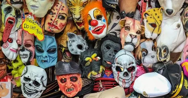 Scary Mask/ Halloween Horror Face · Photo 1