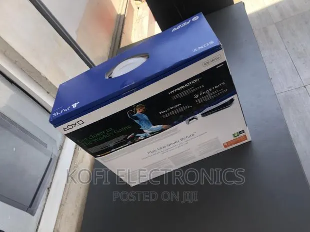 All New Generation Sony PS5 Console - 825GB - White · Photo 1