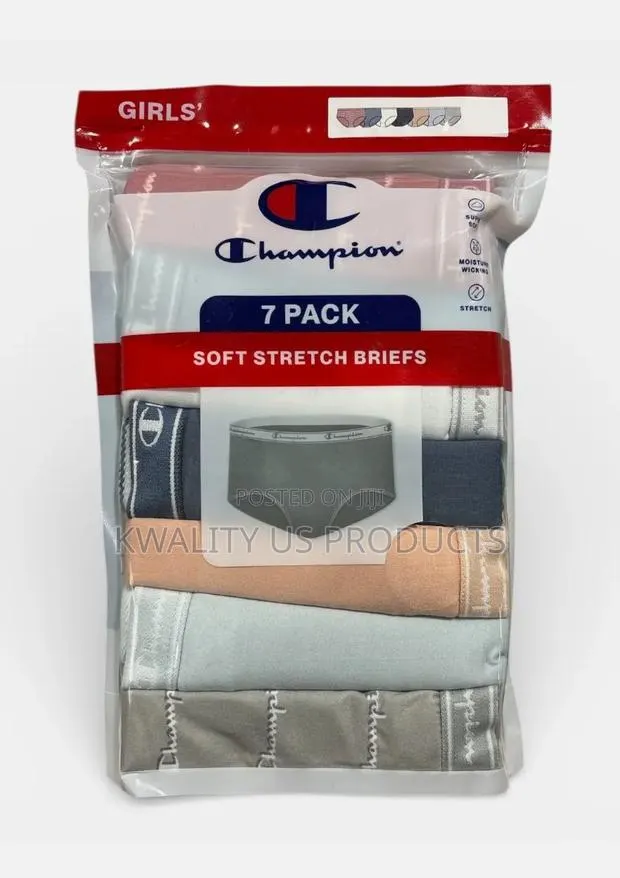 Champion Girls 7-Pack Stretch Briefs - 12-16 Years · Photo 1