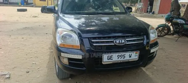 Kia Sportage 2.0 LX 2006 Black · Photo 1