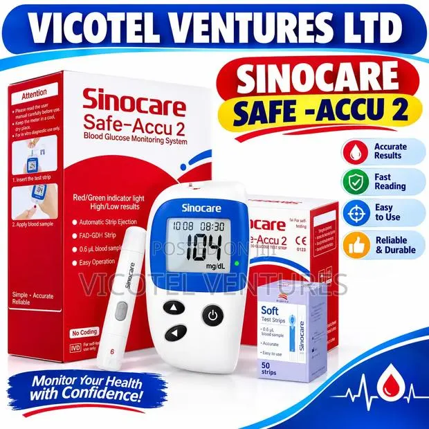 Sinocare Safe Accu 2 ( Complete Set ) · Photo 1