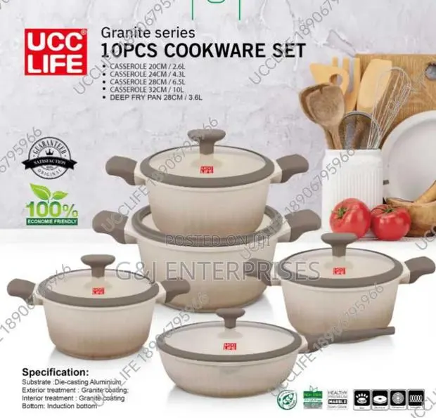 10 Pieces Cookware Set · Photo 1