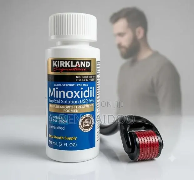 Kirkland Bottle and Derma Roller (Advanced Hair Growth System) · Photo 1