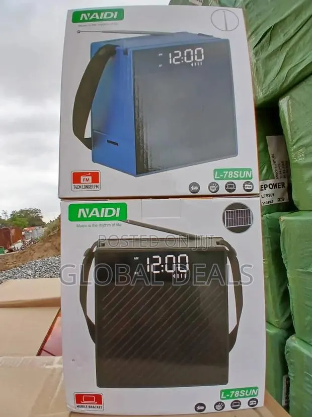 NAIDI L-78sun Solar Wireless Speaker - Bluetooth Speaker With FM Radio · Photo 1