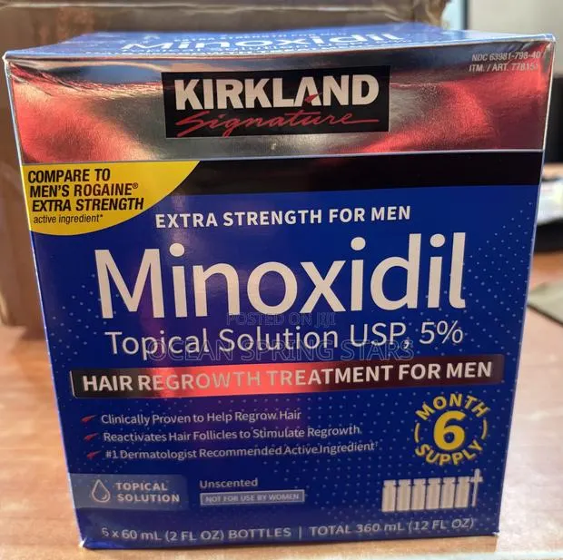Minoxidil Tropical Solution USP 5% · Photo 1