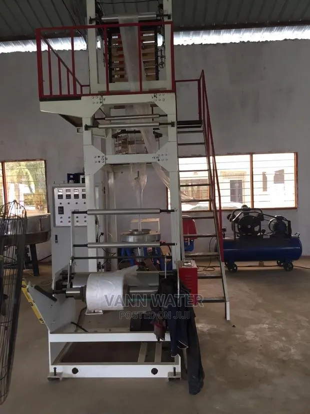Sachet Water Robber/ Roll Blowing Machine · Photo 1
