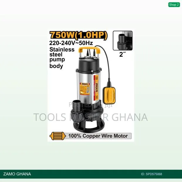 Sewage Submersible - Spds75068 · Photo 1