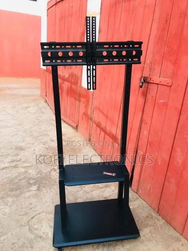 Fs100-Pro Heavy-Duty Adjustable Tv Cart (32′′–100′′) · Photo 1