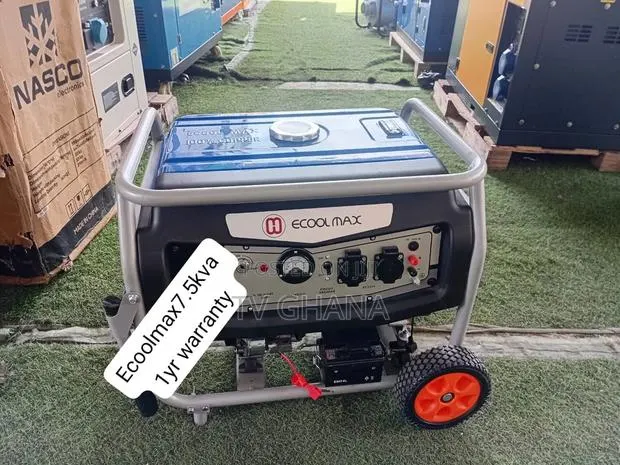 Ecoolmax 7.5KVA Genset – Premium Quality Petrol G · Photo 1