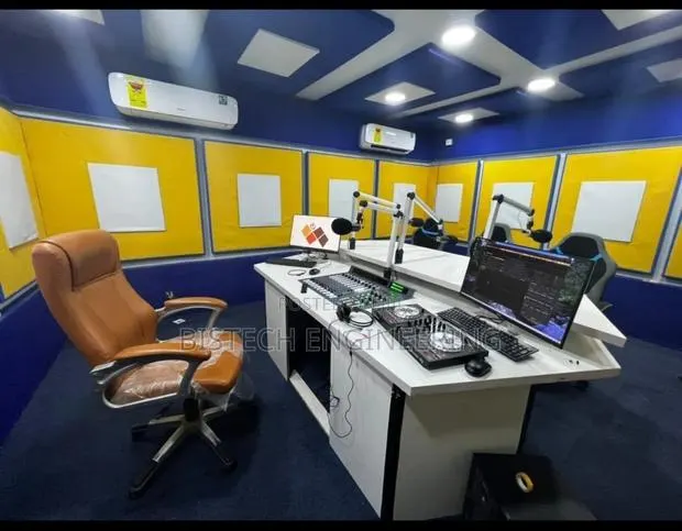 Tv Station, Radio Station,Mcr/ Media Studio Set Up Design Installation · Photo 1