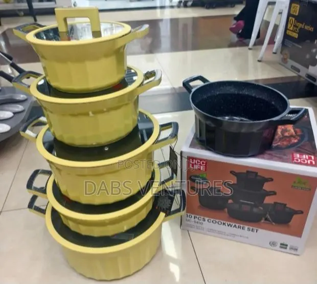 UCC Life Granite Cookware 10pcs · Photo 1