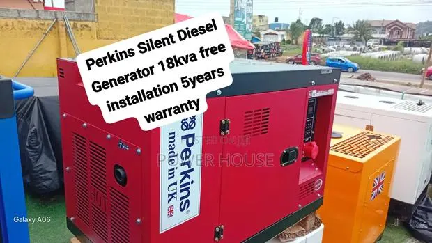 Industrial Perkins 18kVA Silent Generator Low Fuel Consumption · Photo 1