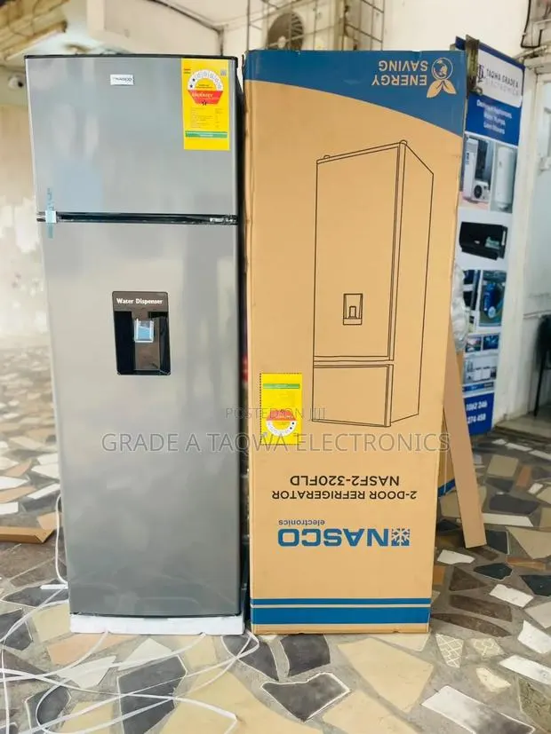 Manual Defrost System 280-Liter Nasco Top-Mount Refrigerator · Photo 1