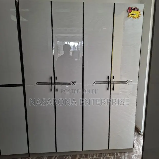 4 Door Glossy Wardrobe 160x55x220cm Kmo4 B+7 · Photo 1