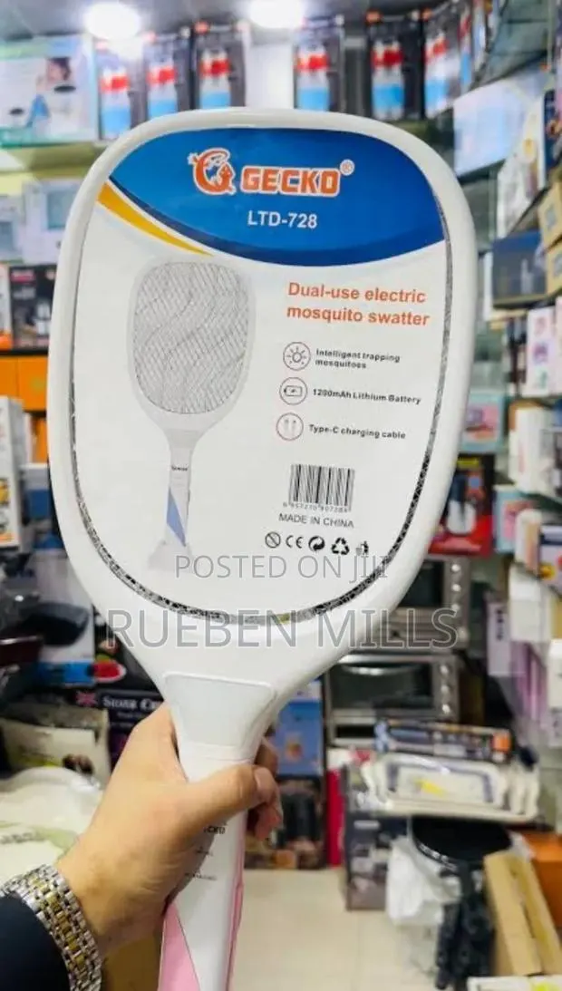 Dual-use 1200mah Super Power Electric Mosquito Killer Bat Swatter · Photo 1
