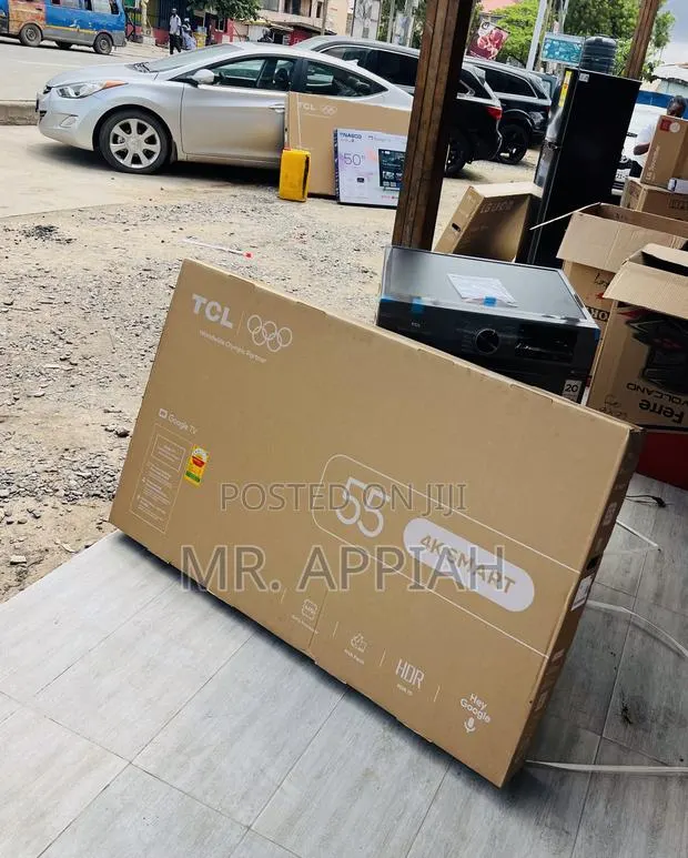 Super Unique TCL 55” Uhd Android Frameless Google Tv · Photo 1