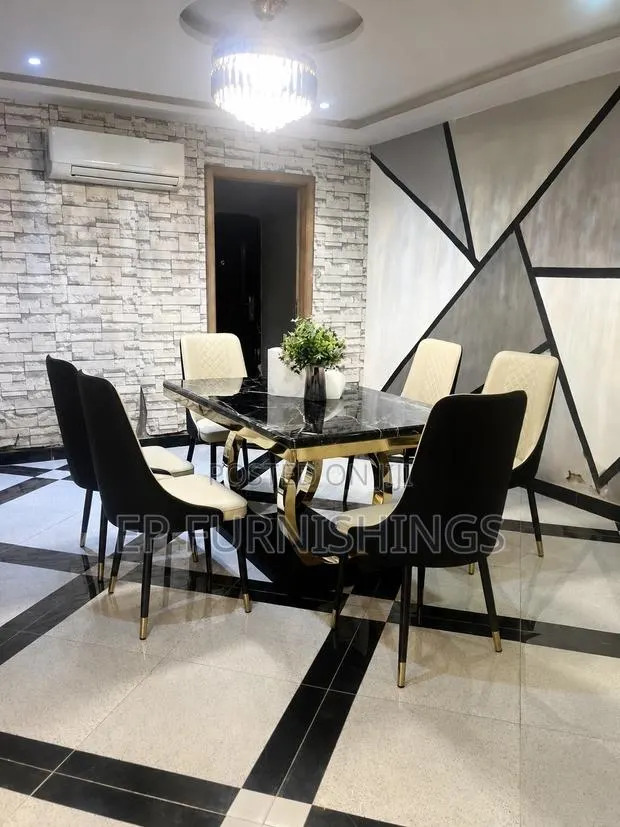 6 Seater Modern Luxury Dining Set · Photo 1
