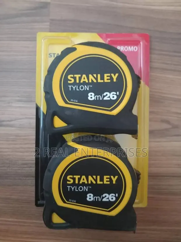 Stanley Tylon 8m/26' Tape Measures Twin Pack From Uk · Photo 1