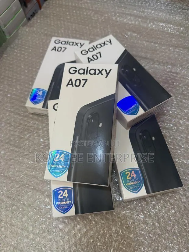 New Samsung Galaxy A07 4G 64 GB Black · Photo 1