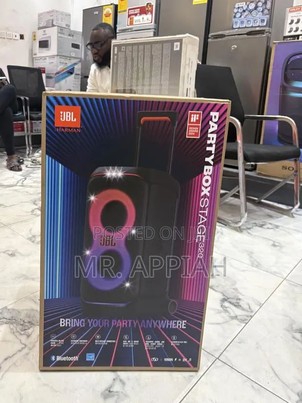 Choose Quality JBL 320 Portable Bluetooth Speaker(Rechargeable)Black. · Photo 1