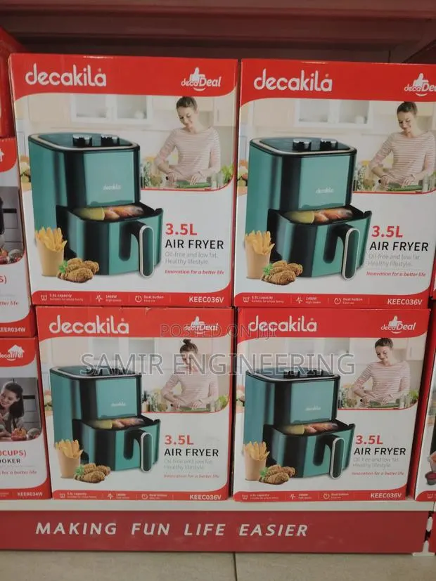 Decakila Keeco36v Is a 3.5-Liter Electric Air Fryer · Photo 1