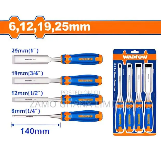 4 PCS Wood Chisel Set - Wwc2204 · Photo 1