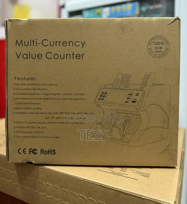 Mix Value Money Counting Machine With Back Up Battery · Photo 1