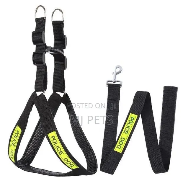 Police Dog Leash Harness · Photo 1