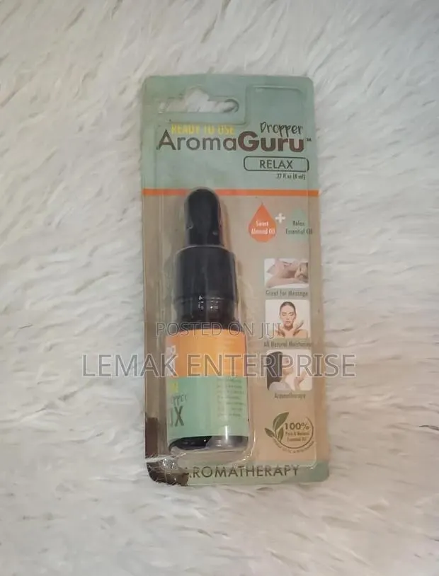 The Aroma Guru Relax Aromatherapy Essential Oil Dropper (8 Ml) Size. · Photo 1