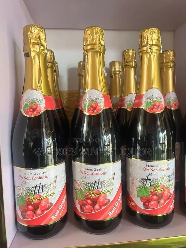 Festival Red Grape Non Alcoholic Champagne-750 Ml · Photo 1
