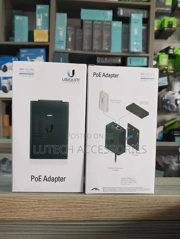 Ubiquiti 48(0.5a) Gigabit Poe Adapter/48v Poe Adapter · Photo 1