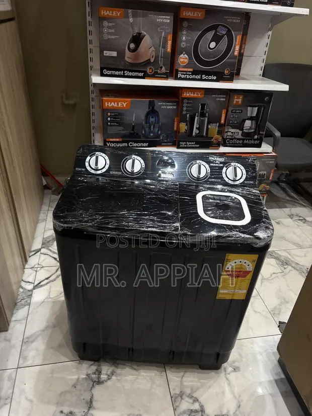 Super Classic Nasco 7kg Twin Tub Electric Washing Machine(dark Gray). · Photo 1