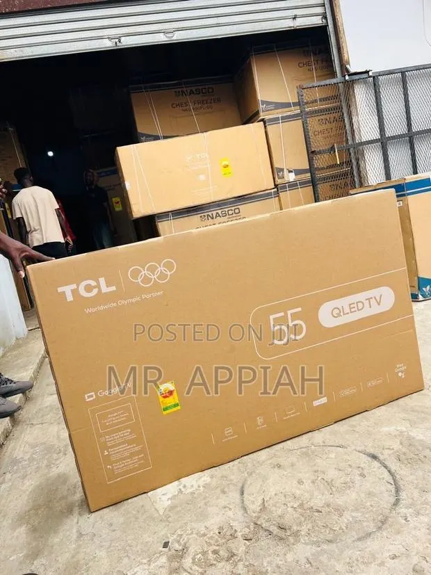Latest TCL 55” FHD Smart Screen Television(Black). · Photo 1
