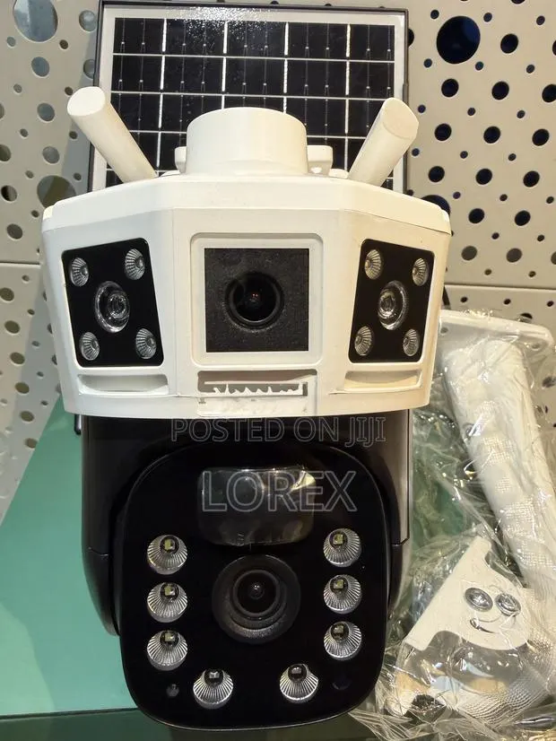 Solar Camera 4g 2 Lens Aov Hieasy Auto Tracking 2 Way Talk Full Color · Photo 1