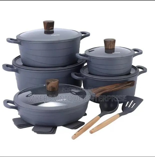DONNOR 15pcs Nonstick Casserole Set With Fry Pan · Photo 1