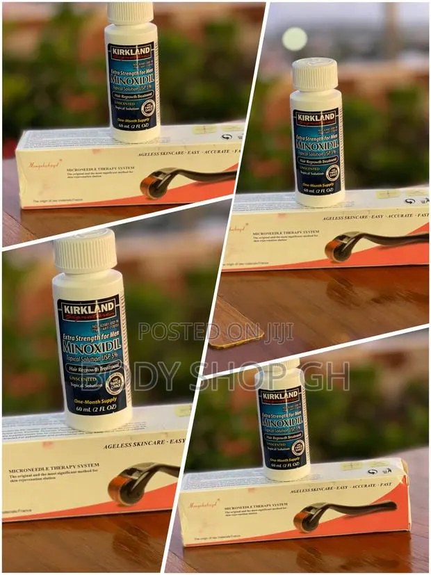 Kirkland Minoxidil + Derma Roller Hairline Treatment Pack · Photo 1
