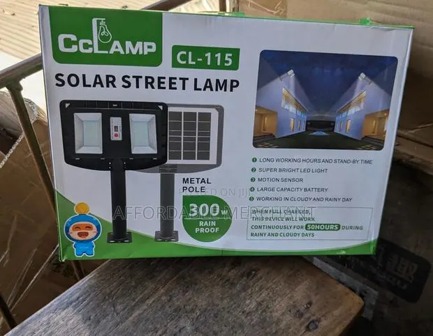 Cclamp Solar Street Light 300wtt · Photo 1