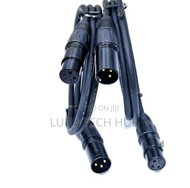 XLR Male to Female Microphone Cable · Photo 1