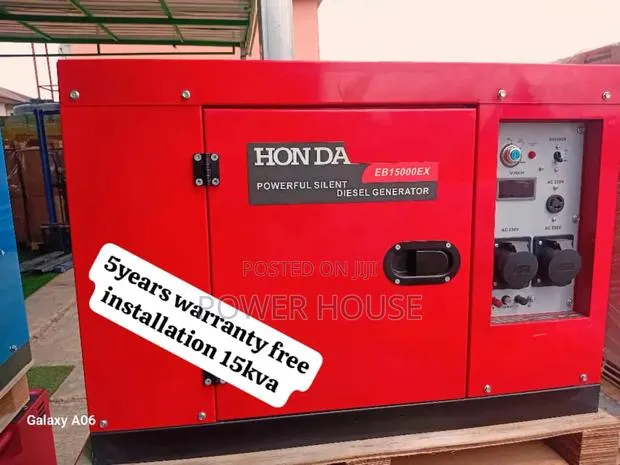 Aircool Platinum System Honda Diesel 16500watts 15kva 16500w · Photo 1