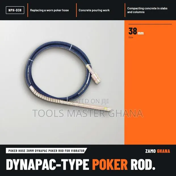 Poker Hose 38Mm Dynapac Poker Rod for Vibrator - NPH-D38 · Photo 1