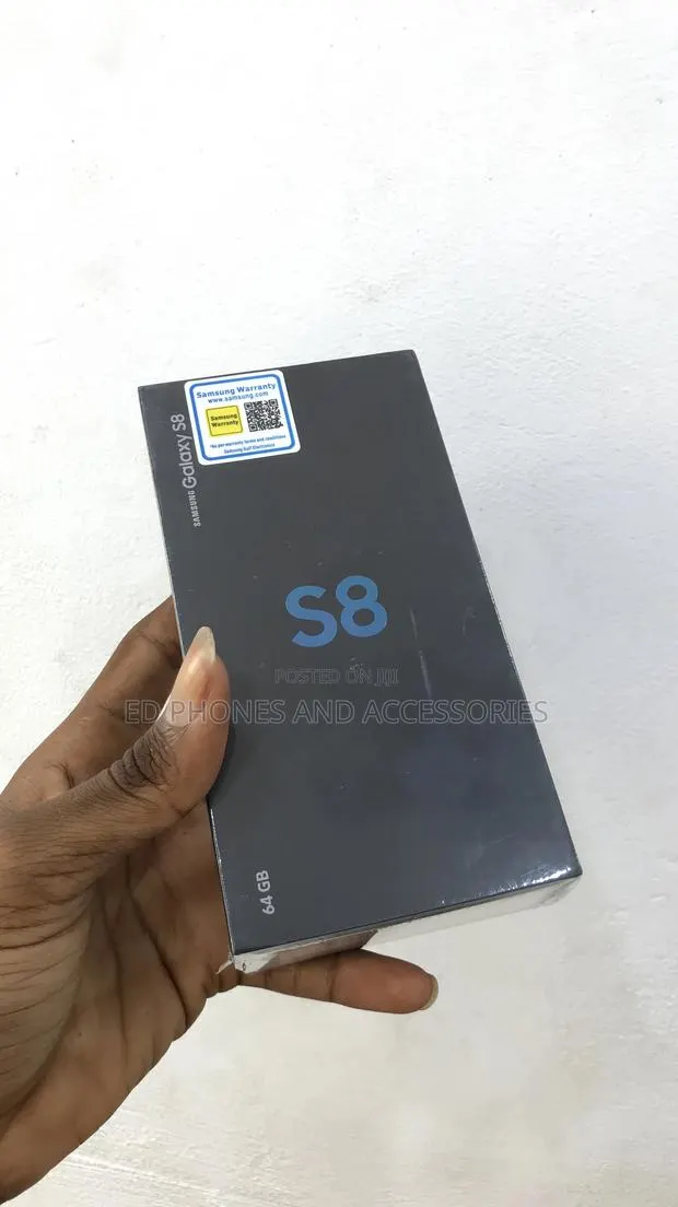 New Samsung Galaxy S8 64 GB Black · Photo 1